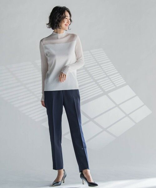 la.f... / ラ・エフ その他パンツ | ダブルクロステーパードパンツ≪洗濯機で洗える≫ | 詳細11