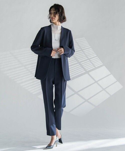 la.f... / ラ・エフ その他パンツ | ダブルクロステーパードパンツ≪洗濯機で洗える≫ | 詳細15