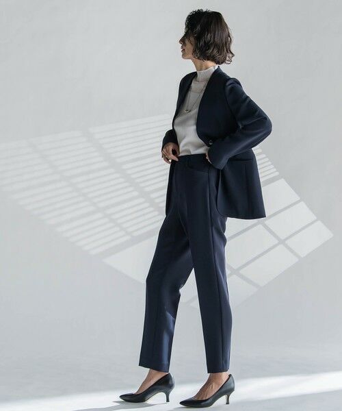 la.f... / ラ・エフ その他パンツ | ダブルクロステーパードパンツ≪洗濯機で洗える≫ | 詳細16