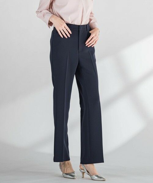 la.f... / ラ・エフ その他パンツ | セラテリーダブルクロスセミフレアパンツ≪洗濯機で洗える≫ | 詳細1