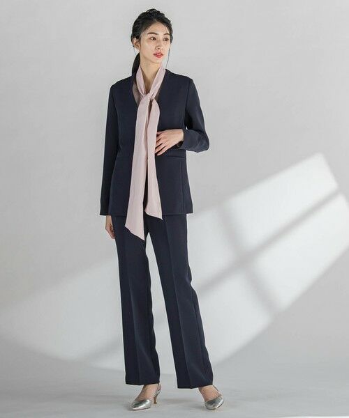 la.f... / ラ・エフ その他パンツ | セラテリーダブルクロスセミフレアパンツ≪洗濯機で洗える≫ | 詳細10