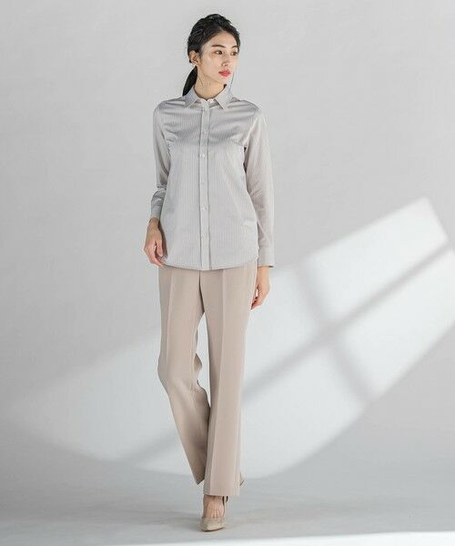 la.f... / ラ・エフ その他パンツ | セラテリーダブルクロスセミフレアパンツ≪洗濯機で洗える≫ | 詳細15