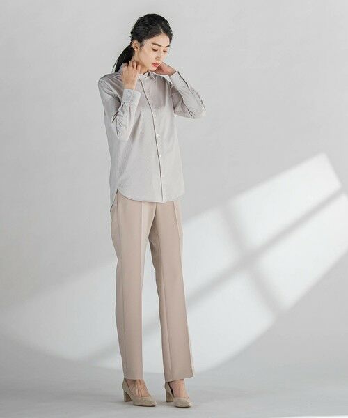 la.f... / ラ・エフ その他パンツ | セラテリーダブルクロスセミフレアパンツ≪洗濯機で洗える≫ | 詳細16