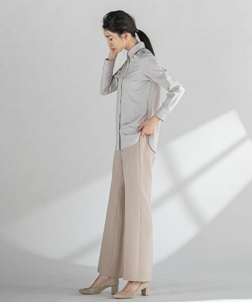 la.f... / ラ・エフ その他パンツ | セラテリーダブルクロスセミフレアパンツ≪洗濯機で洗える≫ | 詳細18