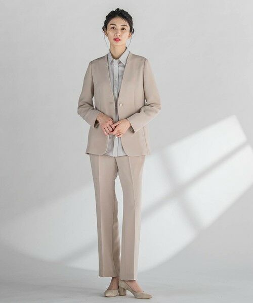 la.f... / ラ・エフ その他パンツ | セラテリーダブルクロスセミフレアパンツ≪洗濯機で洗える≫ | 詳細19