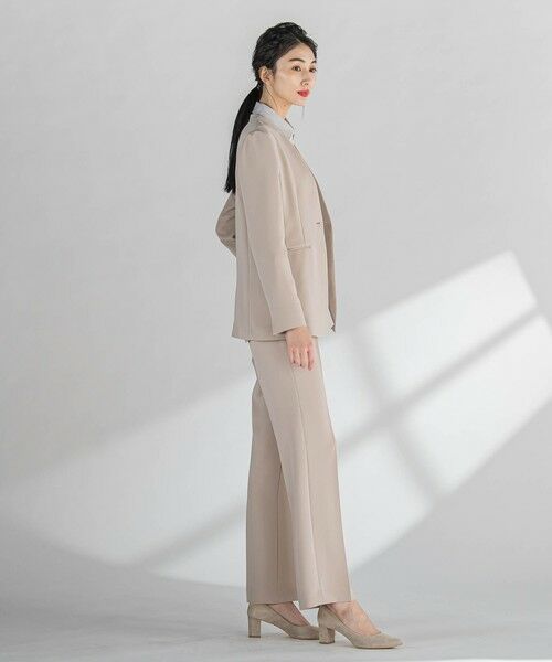 la.f... / ラ・エフ その他パンツ | セラテリーダブルクロスセミフレアパンツ≪洗濯機で洗える≫ | 詳細21