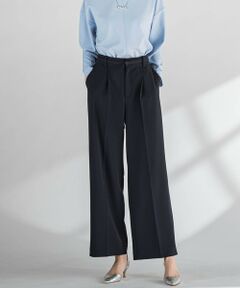 パーフェクトジャージワイドパンツ≪洗濯機で洗える≫