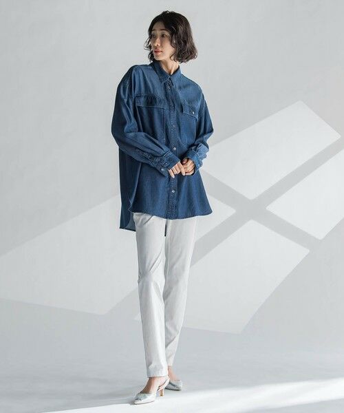 la.f... / ラ・エフ その他パンツ | 【WEB限定】デニムライクハイテンションパンツ≪洗濯機で洗える≫ | 詳細5