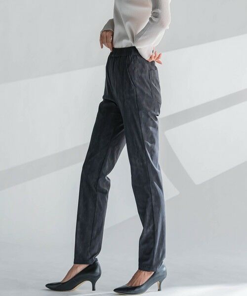 la.f... / ラ・エフ その他パンツ | 【WEB限定】デニムライクハイテンションパンツ≪洗濯機で洗える≫ | 詳細15