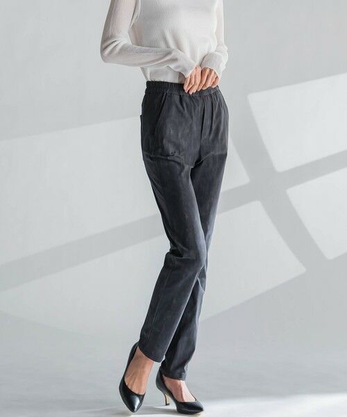 la.f... / ラ・エフ その他パンツ | 【WEB限定】デニムライクハイテンションパンツ≪洗濯機で洗える≫ | 詳細12