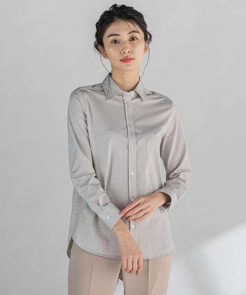 la.f... / ラ・エフ シャツ・ブラウス | ストライプシャツ≪洗濯機で洗える≫ | 詳細21