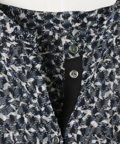 la.f... / ラ・エフ シャツ・ブラウス | ジャガードプリントブラウス≪洗濯機で洗える≫ | 詳細9