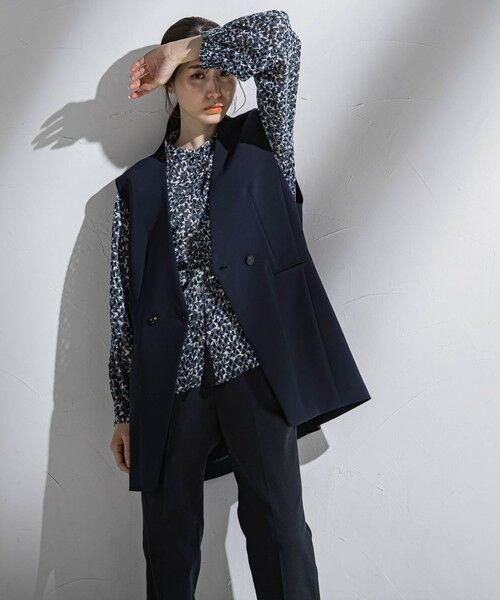 la.f... / ラ・エフ シャツ・ブラウス | ジャガードプリントブラウス≪洗濯機で洗える≫ | 詳細15