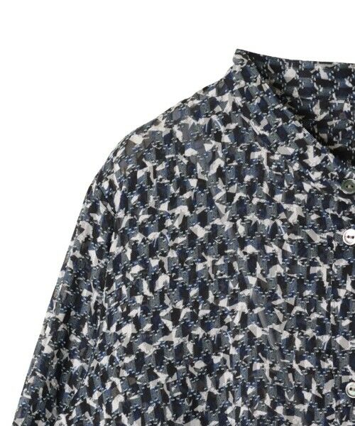 la.f... / ラ・エフ シャツ・ブラウス | ジャガードプリントブラウス≪洗濯機で洗える≫ | 詳細3