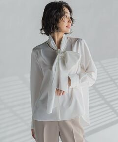 la.f... / ラ・エフ シャツ・ブラウス | ボウタイリボンブラウス≪洗濯機で洗える≫