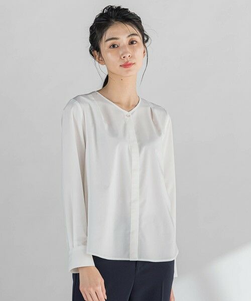 la.f... / ラ・エフ シャツ・ブラウス | ボウタイリボンブラウス≪洗濯機で洗える≫ | 詳細23