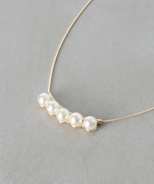 la.f./ラ・エフ パールネックレス ゴールド系その他 FREE