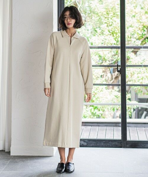 la.f... / ラ・エフ ロング・マキシ丈ワンピース | 裏毛ロングワンピース≪洗濯機で洗える≫ | 詳細24