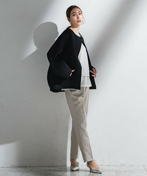 la.f... / ラ・エフ ニット・セーター | 【WEB限定】もっちりダンボールジャケット≪手洗い可能≫ | 詳細10