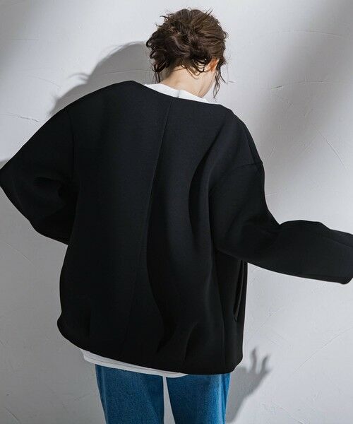 la.f... / ラ・エフ ニット・セーター | 【WEB限定】もっちりダンボールジャケット≪手洗い可能≫ | 詳細3