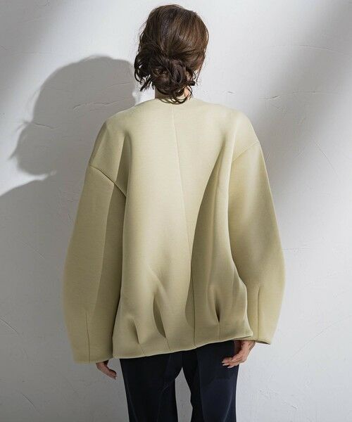 la.f... / ラ・エフ ニット・セーター | 【WEB限定】もっちりダンボールジャケット≪手洗い可能≫ | 詳細15