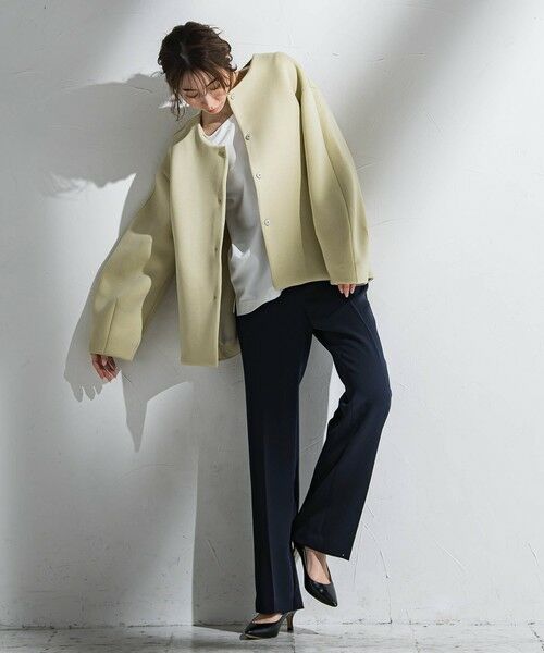 la.f... / ラ・エフ ニット・セーター | 【WEB限定】もっちりダンボールジャケット≪手洗い可能≫ | 詳細16