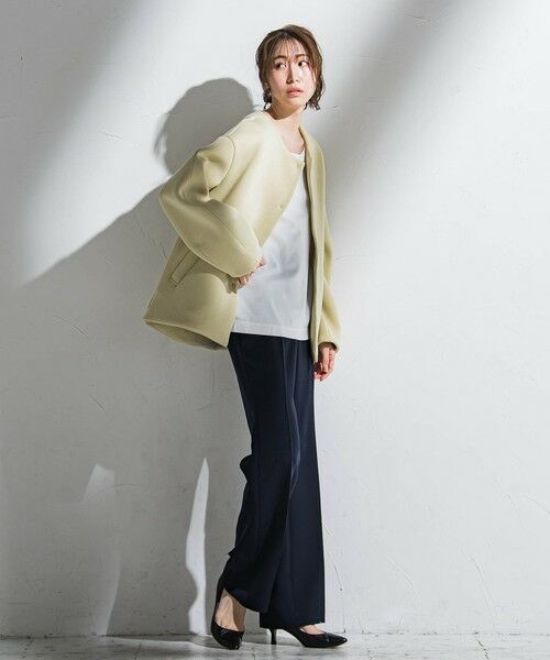 la.f... / ラ・エフ ニット・セーター | 【WEB限定】もっちりダンボールジャケット≪手洗い可能≫ | 詳細18