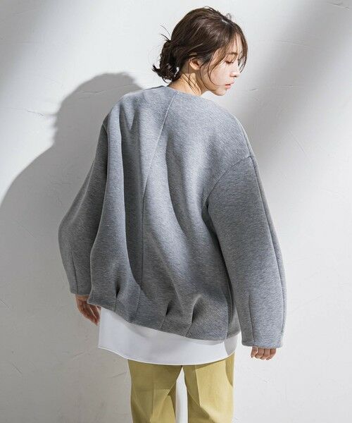 la.f... / ラ・エフ ニット・セーター | 【WEB限定】もっちりダンボールジャケット≪手洗い可能≫ | 詳細25