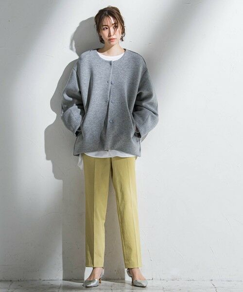 la.f... / ラ・エフ ニット・セーター | 【WEB限定】もっちりダンボールジャケット≪手洗い可能≫ | 詳細28