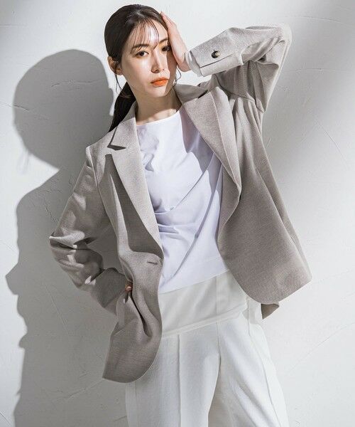 la.f... / ラ・エフ カットソー | シアードッキングカットソー≪洗濯機で洗える≫ | 詳細8