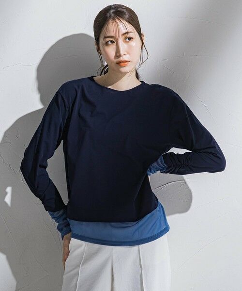 la.f... / ラ・エフ カットソー | シアードッキングカットソー≪洗濯機で洗える≫ | 詳細19