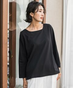 la.f... / ラ・エフ カットソー | マシュマロポンチカットソー≪洗濯機で洗える≫