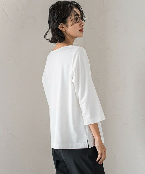 la.f... / ラ・エフ カットソー | マシュマロポンチカットソー≪洗濯機で洗える≫ | 詳細4