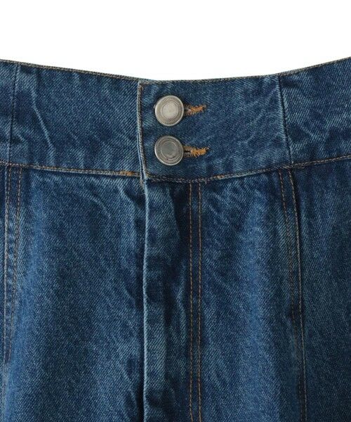 la.f... / ラ・エフ ミニ・ひざ丈スカート | デニムフレアスカート | 詳細2