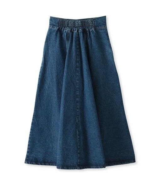 la.f... / ラ・エフ ミニ・ひざ丈スカート | デニムフレアスカート | 詳細6