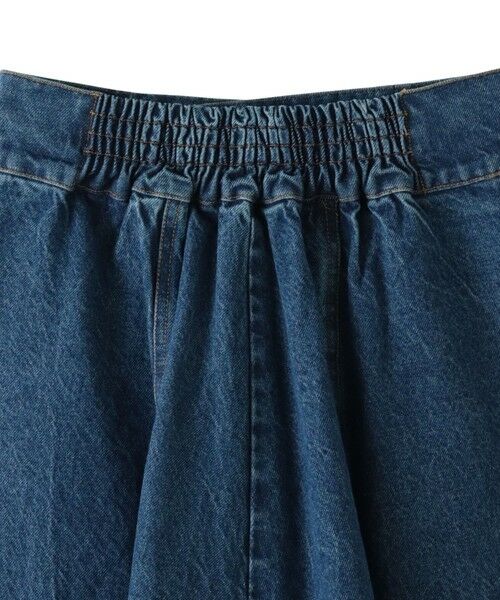la.f... / ラ・エフ ミニ・ひざ丈スカート | デニムフレアスカート | 詳細7