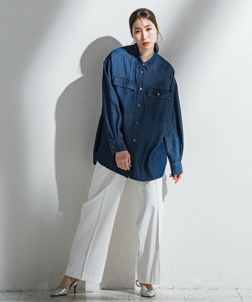 la.f... / ラ・エフ シャツ・ブラウス | デニムシャツ≪洗濯機で洗える≫ | 詳細17