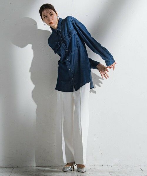 la.f... / ラ・エフ シャツ・ブラウス | デニムシャツ≪洗濯機で洗える≫ | 詳細19