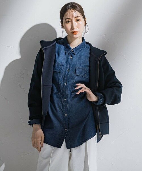 la.f... / ラ・エフ シャツ・ブラウス | デニムシャツ≪洗濯機で洗える≫ | 詳細23