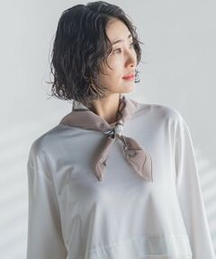 la.f... / ラ・エフ マフラー・ショール・スヌード・ストール | マリンプリントシアースカーフ