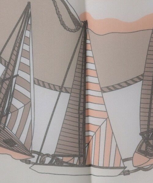 la.f... / ラ・エフ マフラー・ショール・スヌード・ストール | マリンプリントシアースカーフ | 詳細13