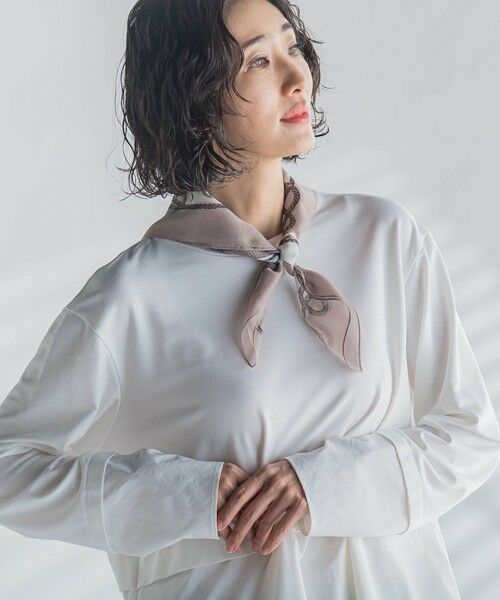 la.f... / ラ・エフ マフラー・ショール・スヌード・ストール | マリンプリントシアースカーフ | 詳細4