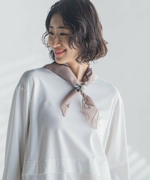 la.f... / ラ・エフ マフラー・ショール・スヌード・ストール | マリンプリントシアースカーフ | 詳細5