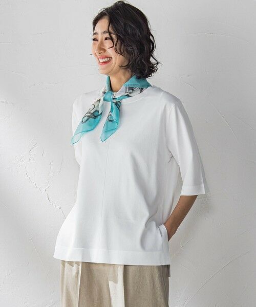 la.f... / ラ・エフ マフラー・ショール・スヌード・ストール | マリンプリントシアースカーフ | 詳細17