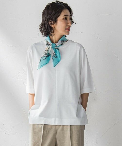 la.f... / ラ・エフ マフラー・ショール・スヌード・ストール | マリンプリントシアースカーフ | 詳細18