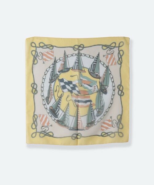 la.f... / ラ・エフ マフラー・ショール・スヌード・ストール | マリンプリントシアースカーフ | 詳細21