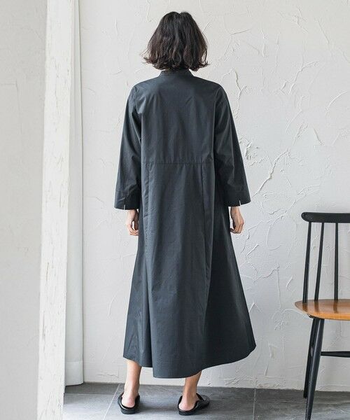 la.f... / ラ・エフ ロング・マキシ丈ワンピース | 【biyori】""着るだけで立体感""フレアシャツワンピ≪洗濯機で洗える≫ | 詳細4