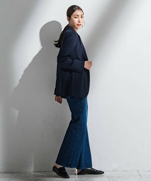 la.f... / ラ・エフ テーラードジャケット | 麻調テーラードジャケット≪手洗い可能≫ | 詳細13