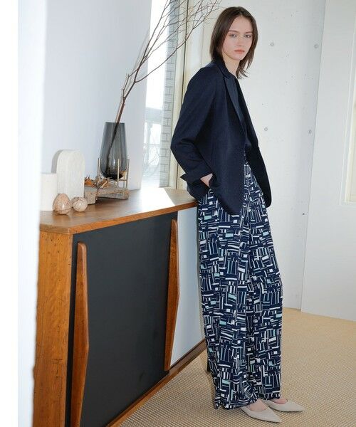 la.f... / ラ・エフ テーラードジャケット | 麻調テーラードジャケット≪手洗い可能≫ | 詳細2