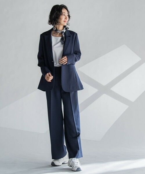 la.f... / ラ・エフ テーラードジャケット | 麻調テーラードジャケット≪手洗い可能≫ | 詳細6